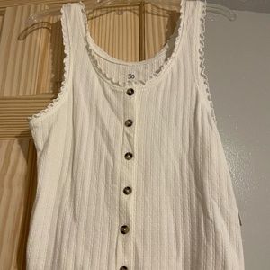 women's SO tank top size XL